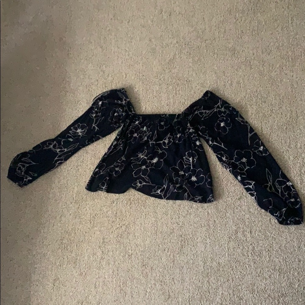 off the shoulder blouse